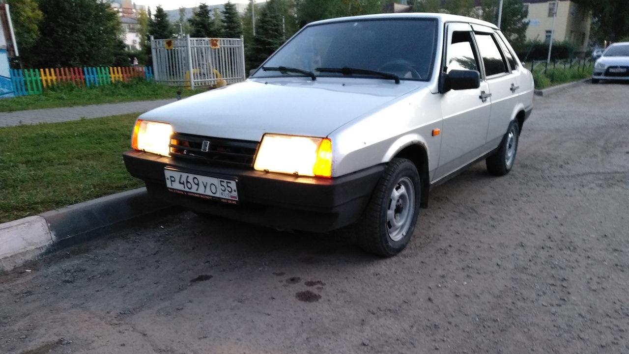 Lada 21099 1.5 бензиновый 2002 | Снежная королева на DRIVE2