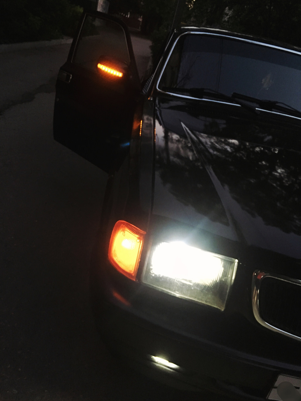 Установка поворотников в Зеркала — ГАЗ 3110, 2,4 л., 1998 года ...