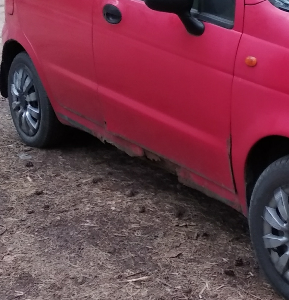 Что видит девушка и сварщик))) — Daewoo Matiz (M100, M150), 0,8 л, 2010 ...