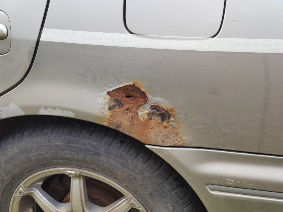 Первый кузовной ремонт. — DRIVE2