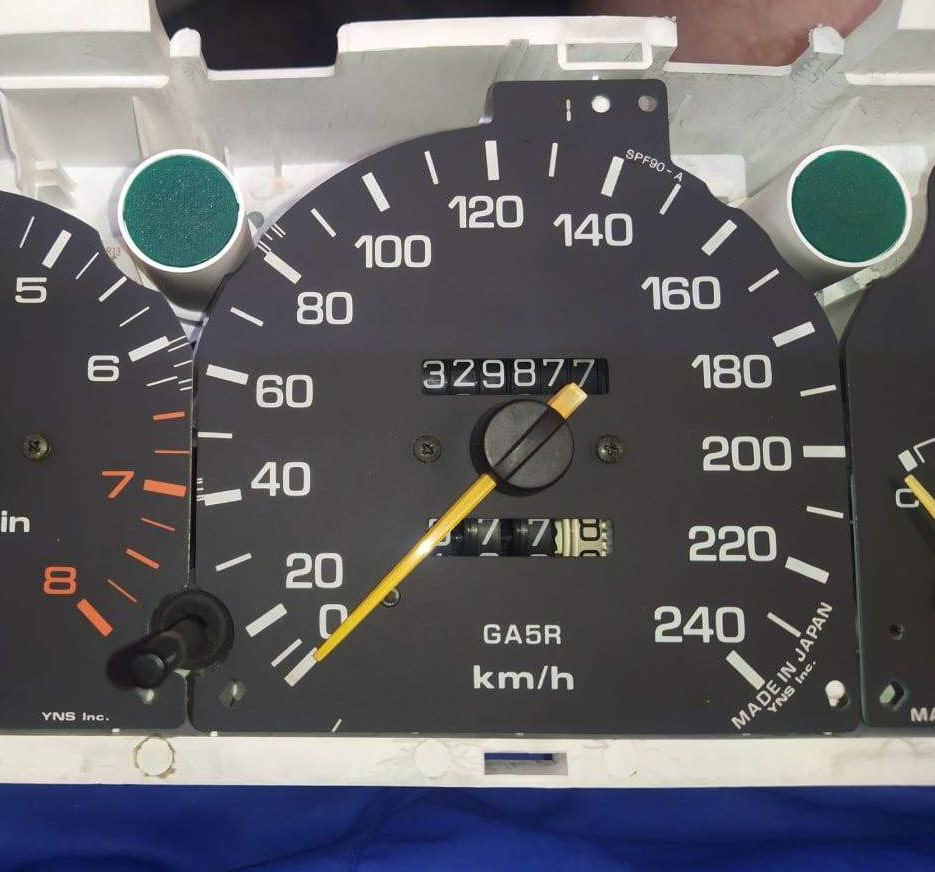 Замена одометра — Mazda 626 IV (GE), 1,8 л, 1994 года | своими руками ...