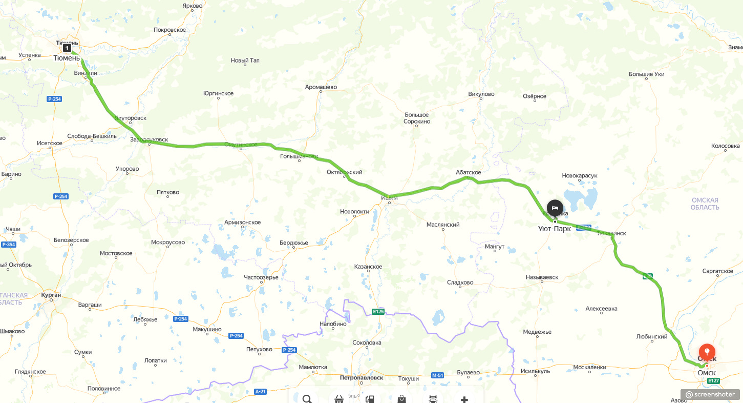 Маршрут Барнаул-Санкт-Петербург. Часть 2 — Омск-Тюмень — ГАЗ 3110, 2,3 л,  2003 года | путешествие | DRIVE2