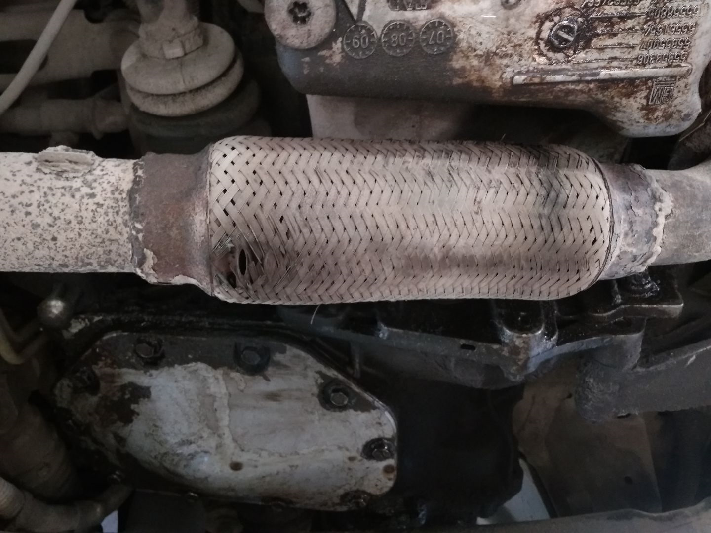 Замена гофры на автомобиле Opel Astra 2008 года, г. Рязань. — ЗападАвто ...