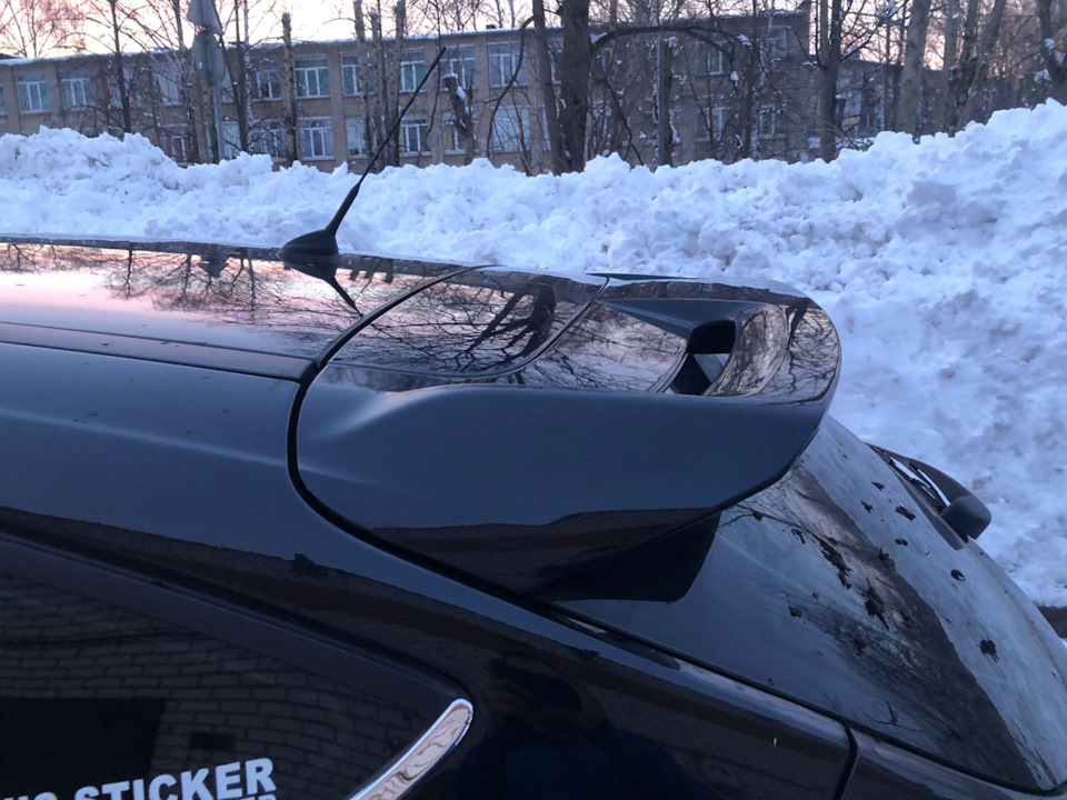 Спойлер ST (оригинал) — Ford Focus III Hatchback, 1,6 л, 2012 года ...