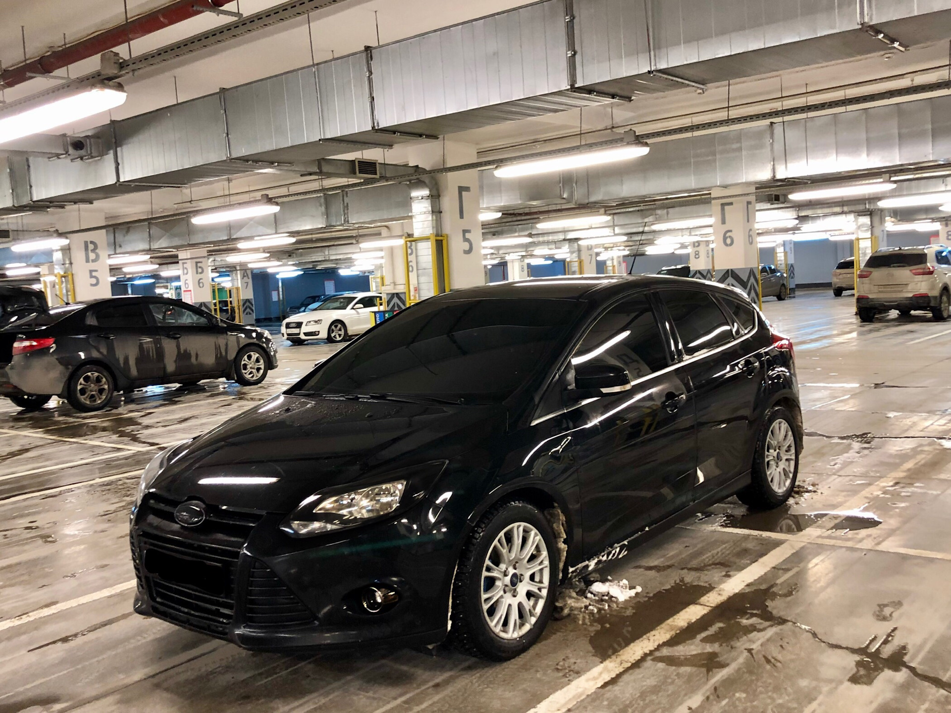 Ford Focus 2 sedan Black