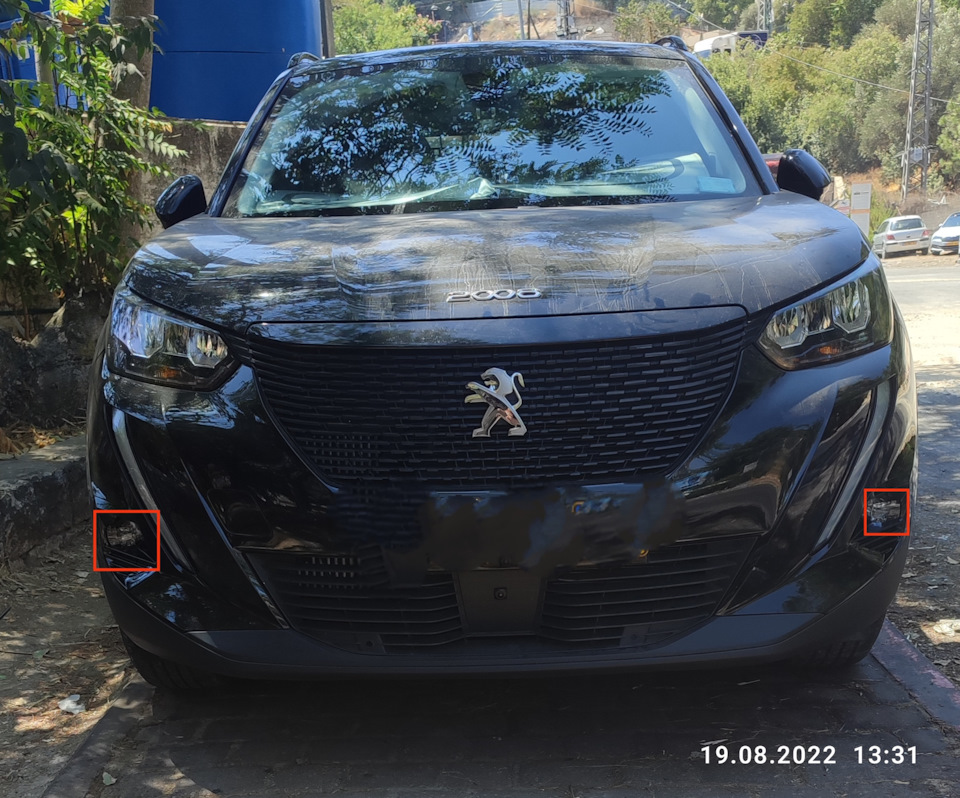 Противотуманные фары 2 — Peugeot 2008 (2G), 1,3 л, 2021 года ...