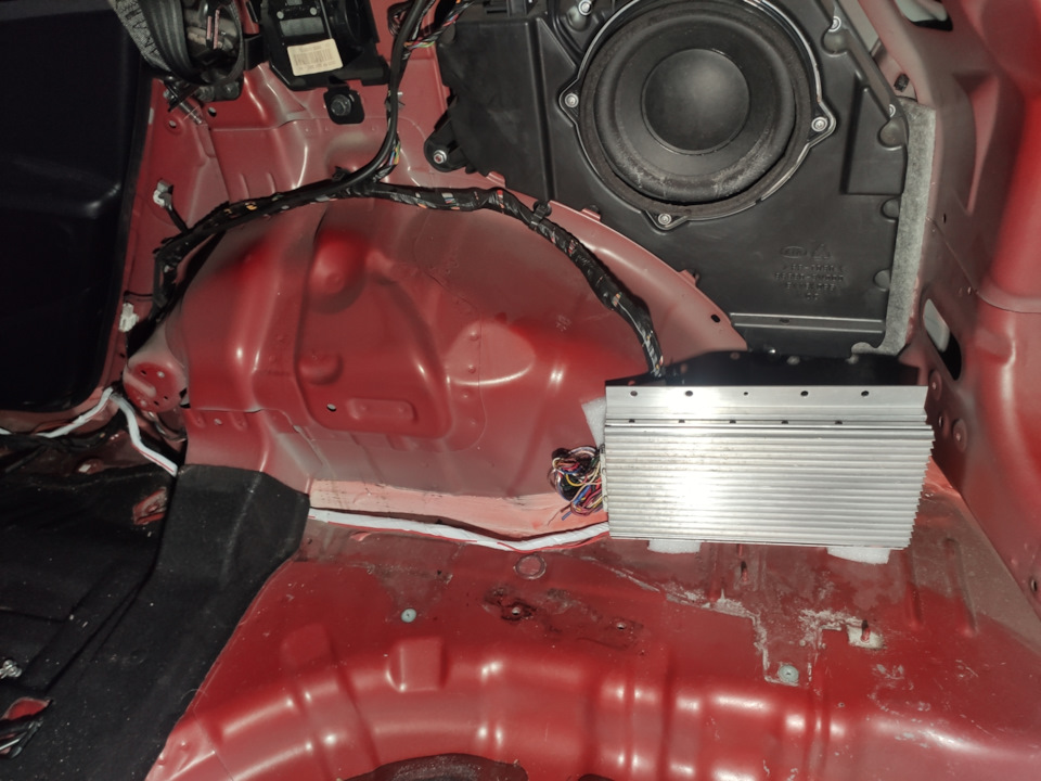 Установка андроид магнитолы/замена усилителя — KIA Sportage (3G), 2 л ...