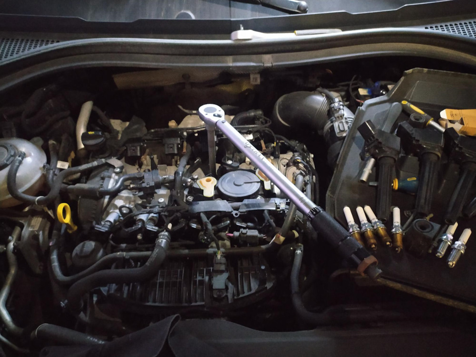 19 затяжка динамиком 30 Нм — Skoda Kodiaq (1G)