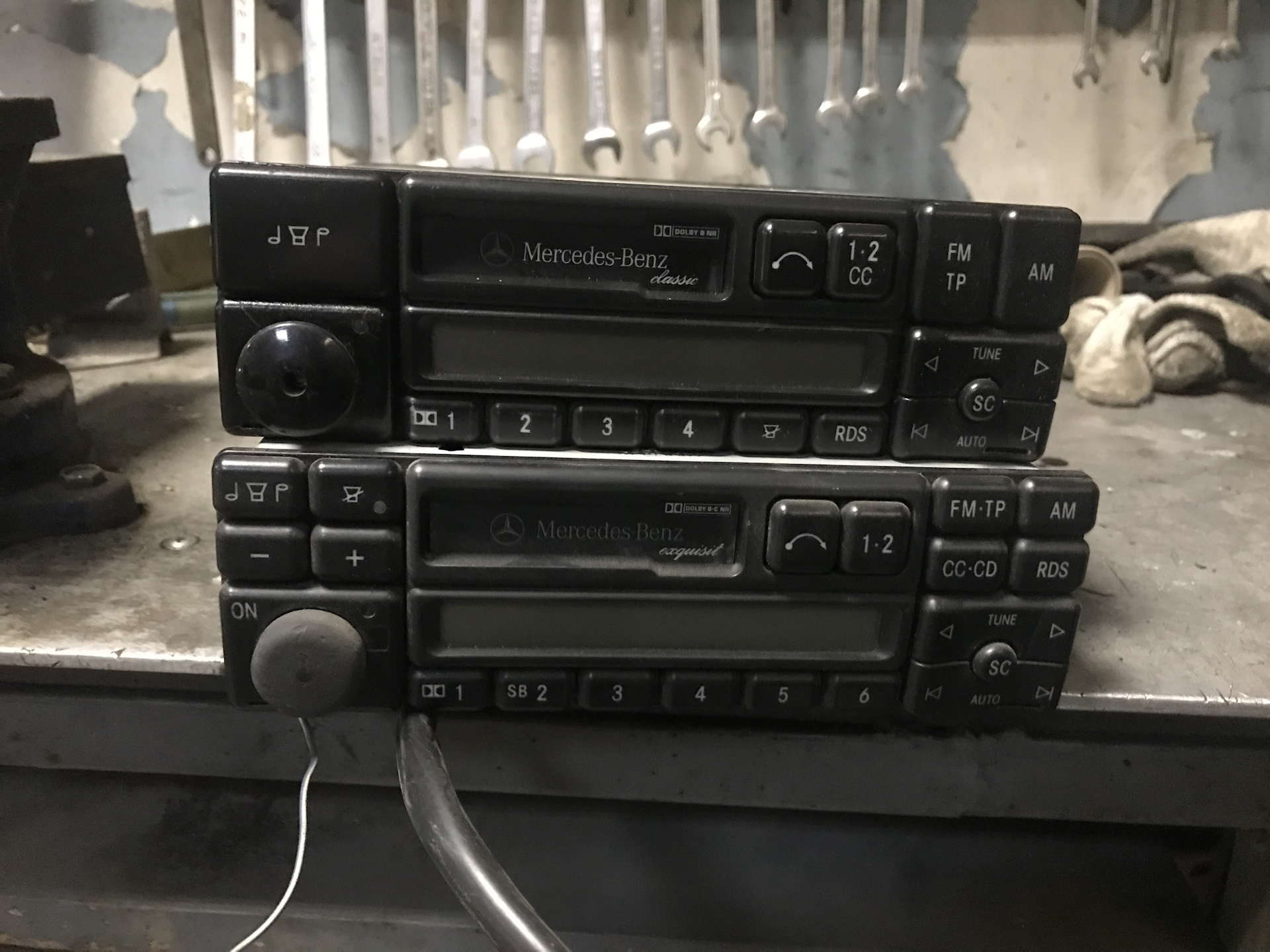 Опция 510 — Радиоприемник MB Exquisit с системой дорожных сообщений (VK ...