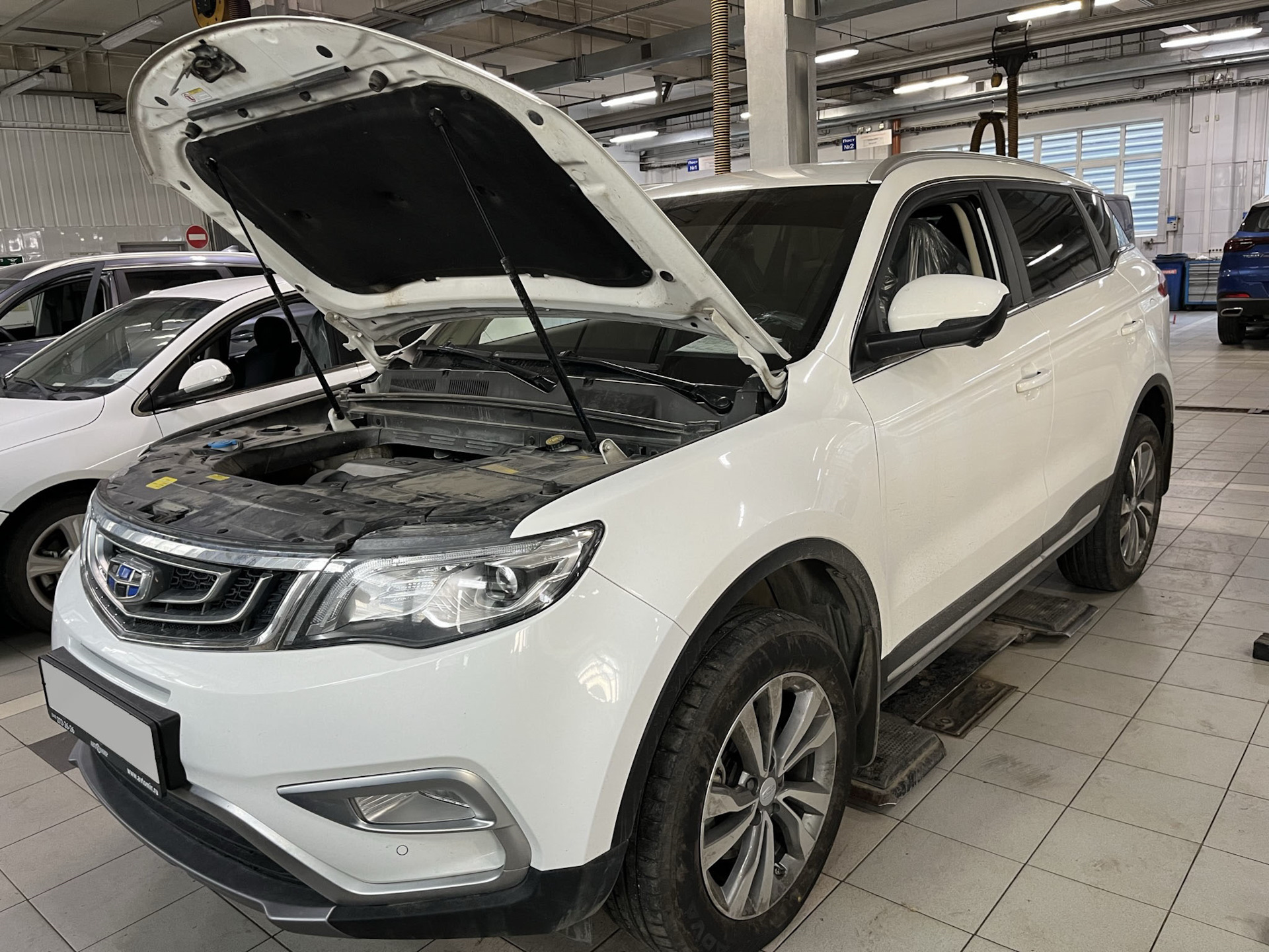 10.05.2023 ТО5 50 000✓ — Geely Atlas (1G), 2,4 л, 2020 года | плановое ТО |  DRIVE2