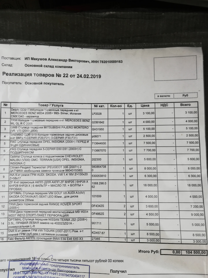 GH31950 Ступица передняя GMB | Запчасти на DRIVE2