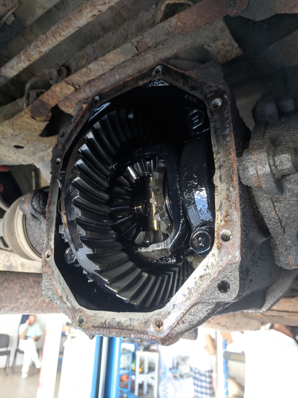 Заварка дифференциала или 100% блокировка — Toyota Cresta (70), 2 л ...