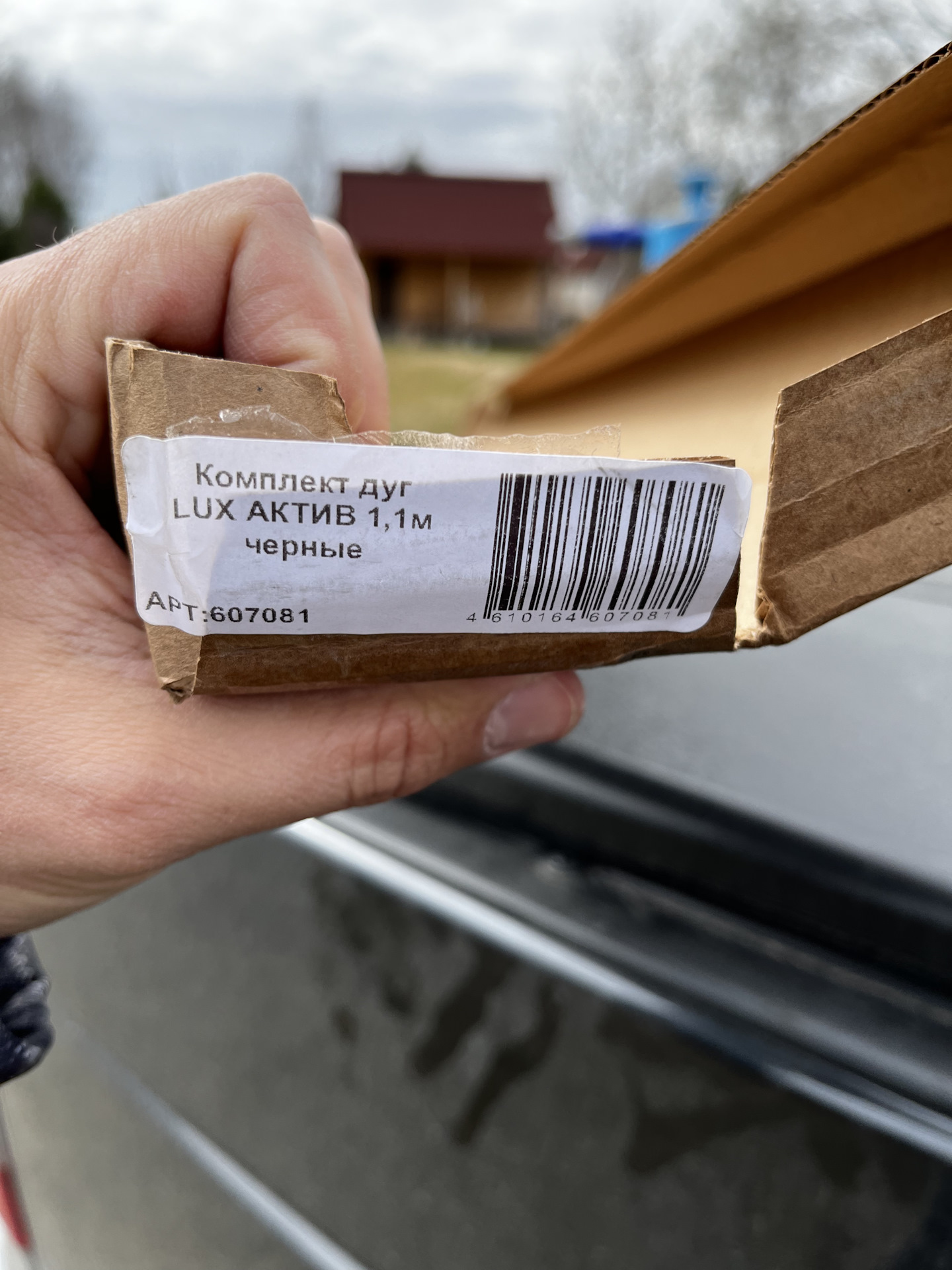 Установка багажника LUX актив на УАЗ Пикап — УАЗ Pickup, 2,7 л, 2024 ...
