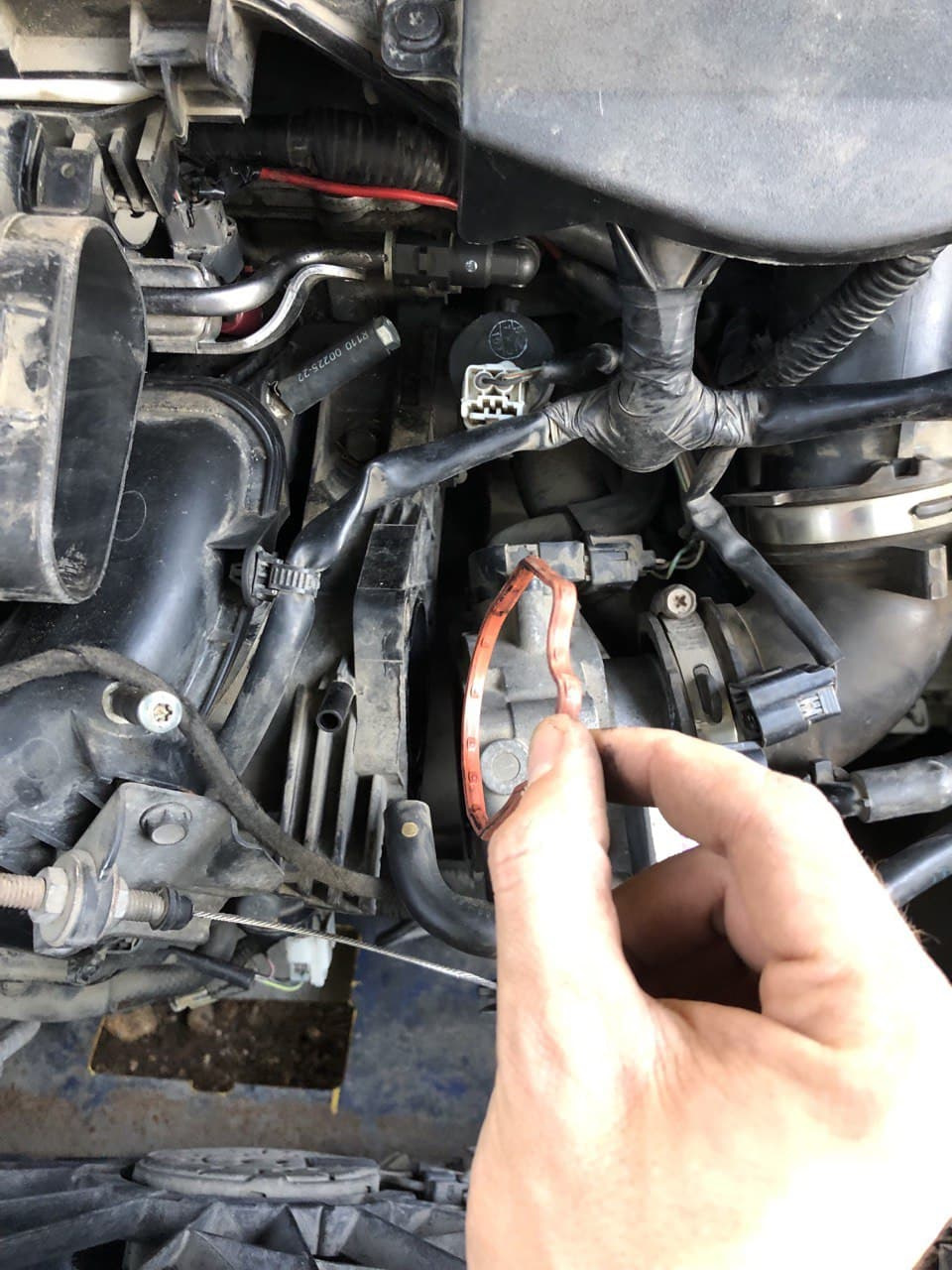 Чистка форсунок. Замена прокладок впускного коллектора. — Mazda 3 (1G ...