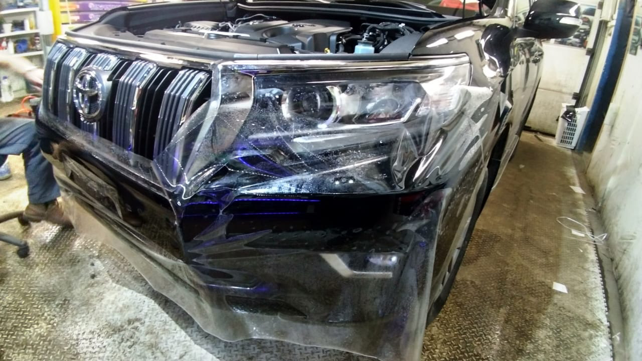 Броня авто пленка — Toyota Land Cruiser Prado 150-series, 2,8 л, 2018 ...