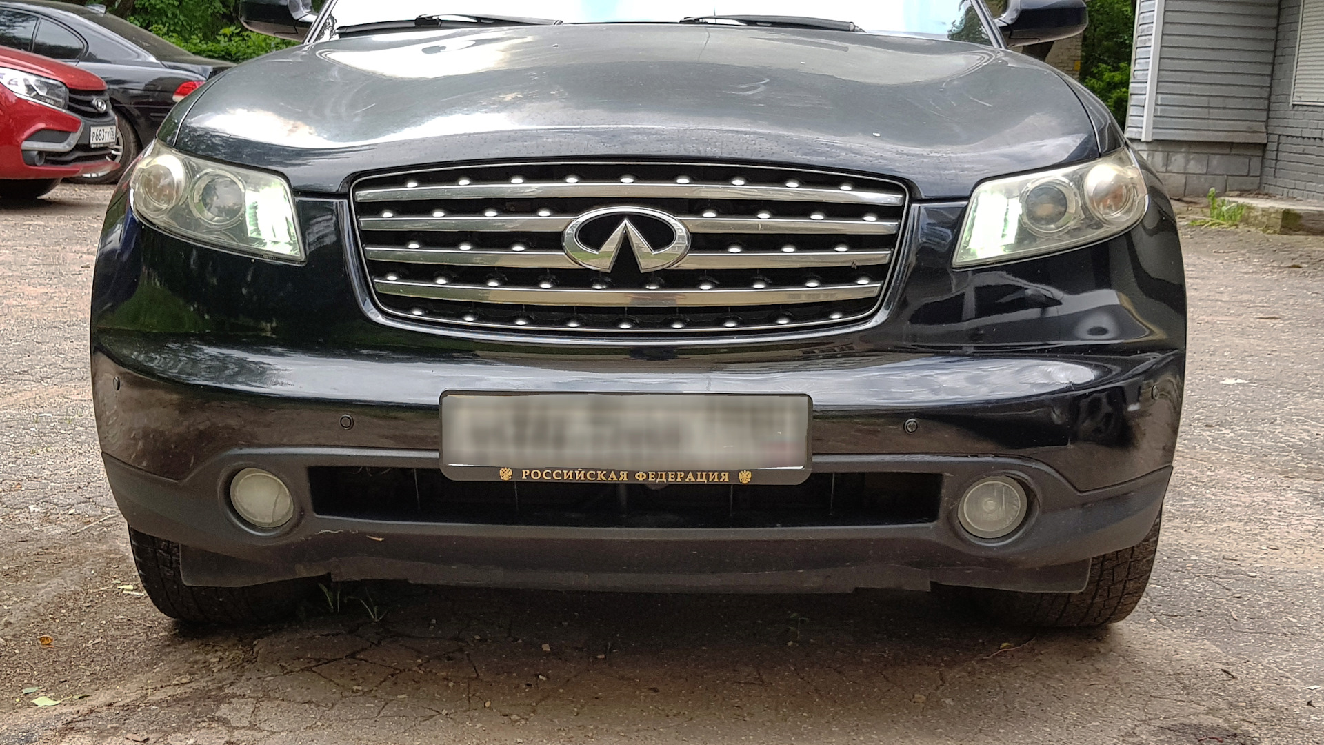 Замена лампочек ДХО и в противотуманоках infiniti fx35 — Infiniti FX ...