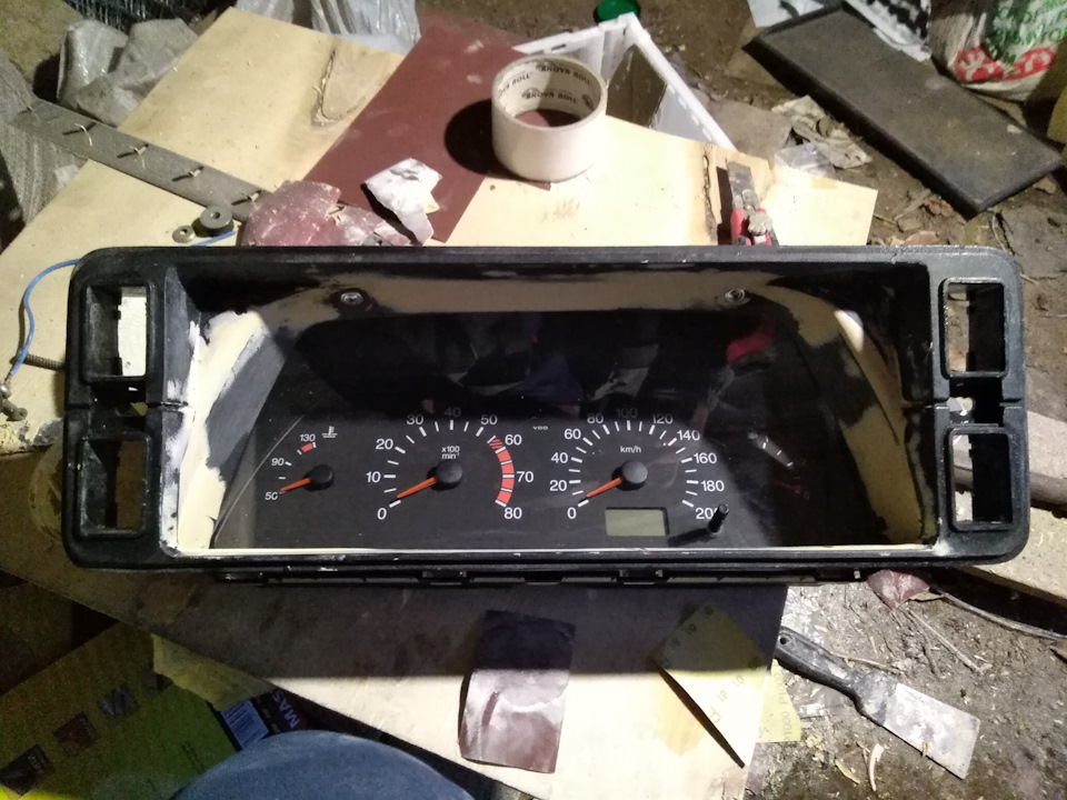 Приборка Ваз 2114 на Ваз 2105 — DRIVE2