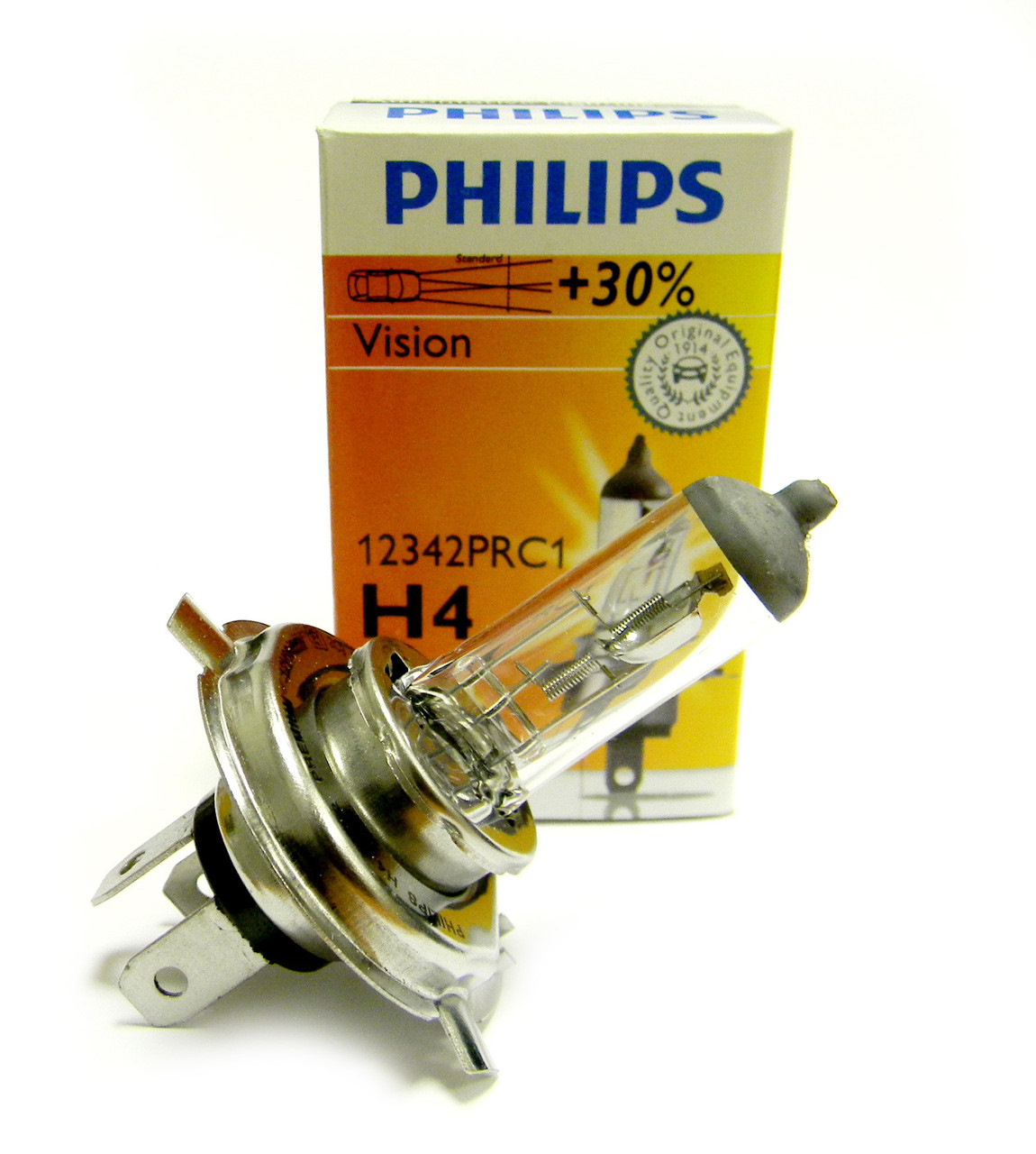 Philips vision купить. Лампа 12342 Филипс. Лампа h4 Philips Vision +30. Philips h4 12342prc1. Лампа h4 12v 60/55w +30% p43t 12342pr* Philips.