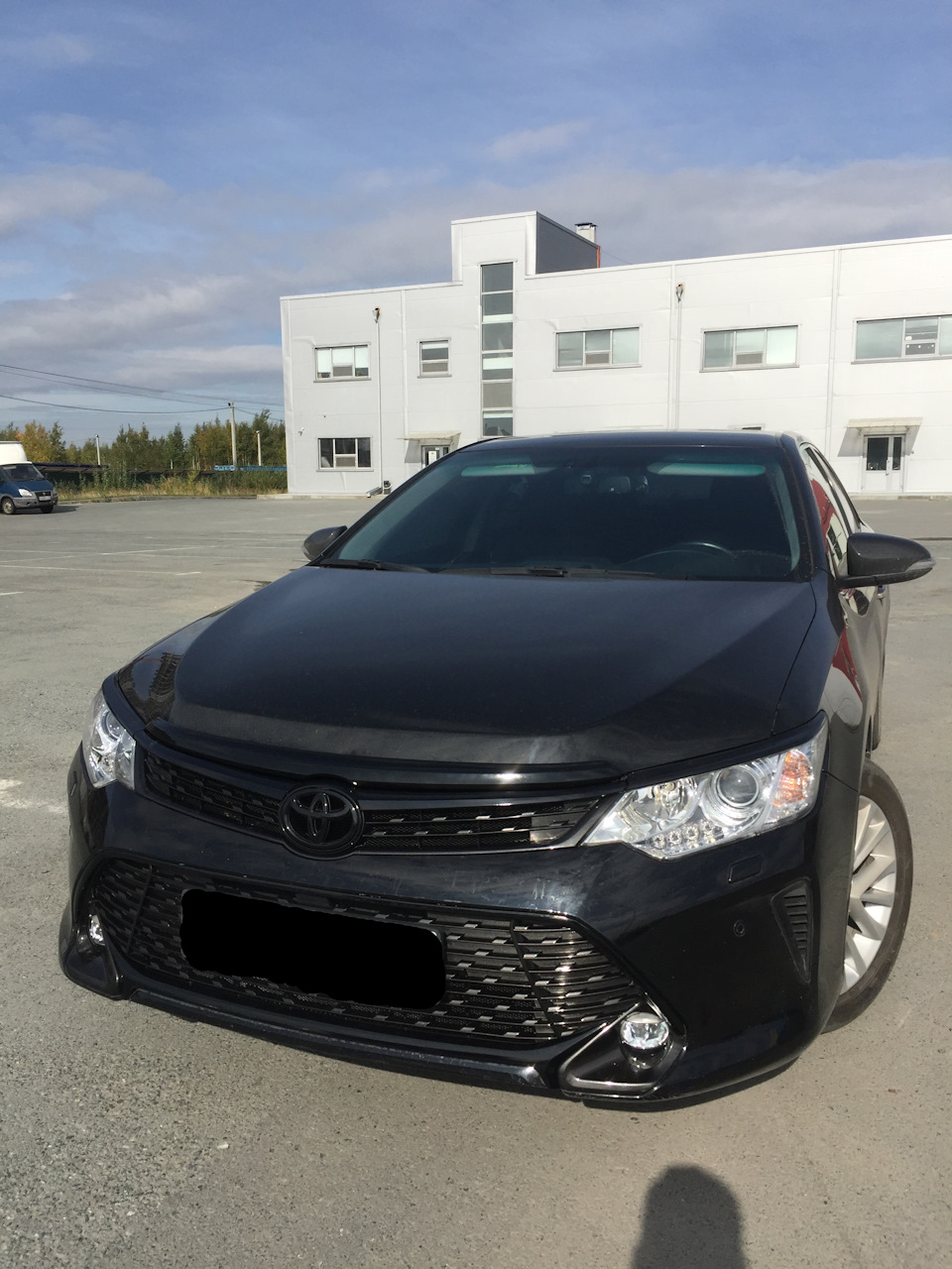 Camry 55 Exclusive черная