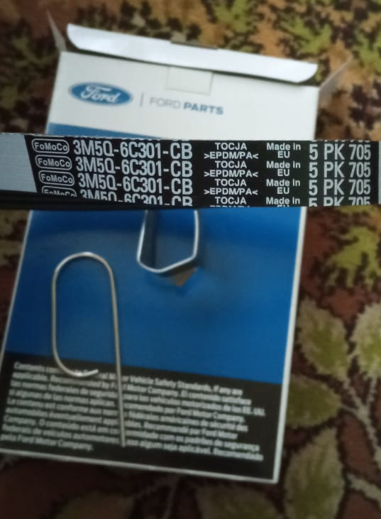 1346034 Поликлиновый ремень Ford | Запчасти на DRIVE2