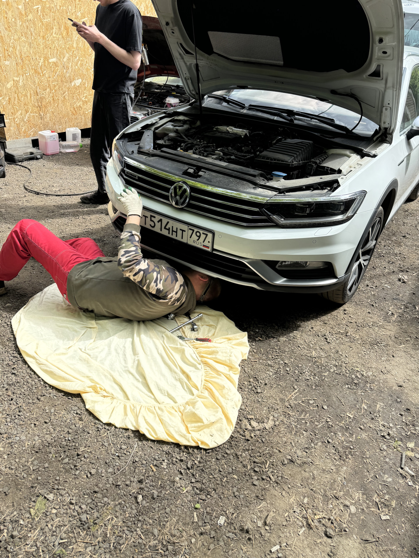19. Весеннее ТО 2024. — Volkswagen Passat Alltrack (B8), 2 л, 2019 года ...