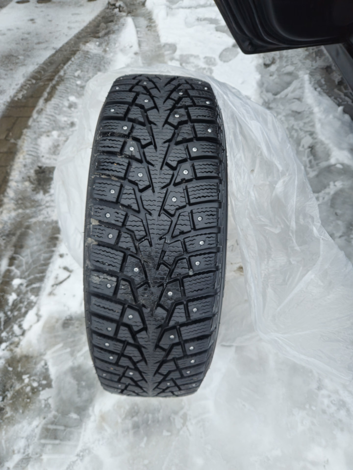 Шины зимние шипованные Maxxis 205/65 R16, литые диски Honda 6,5Jx16 ...