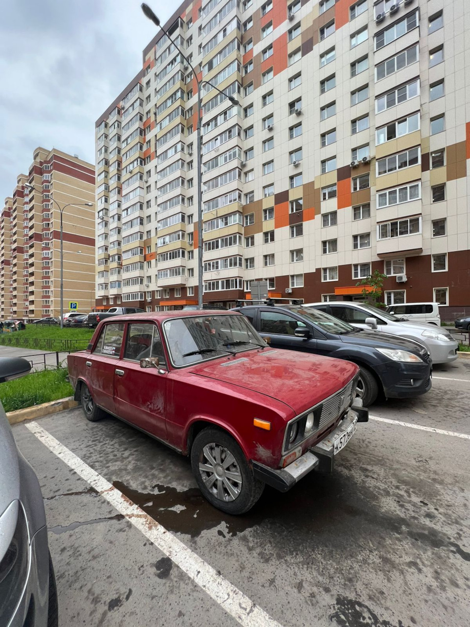 Радиатор от Приоры 2170 в ВАЗ 2106 16v — Lada 21063, 1,5 л, 1993 года |  тюнинг | DRIVE2