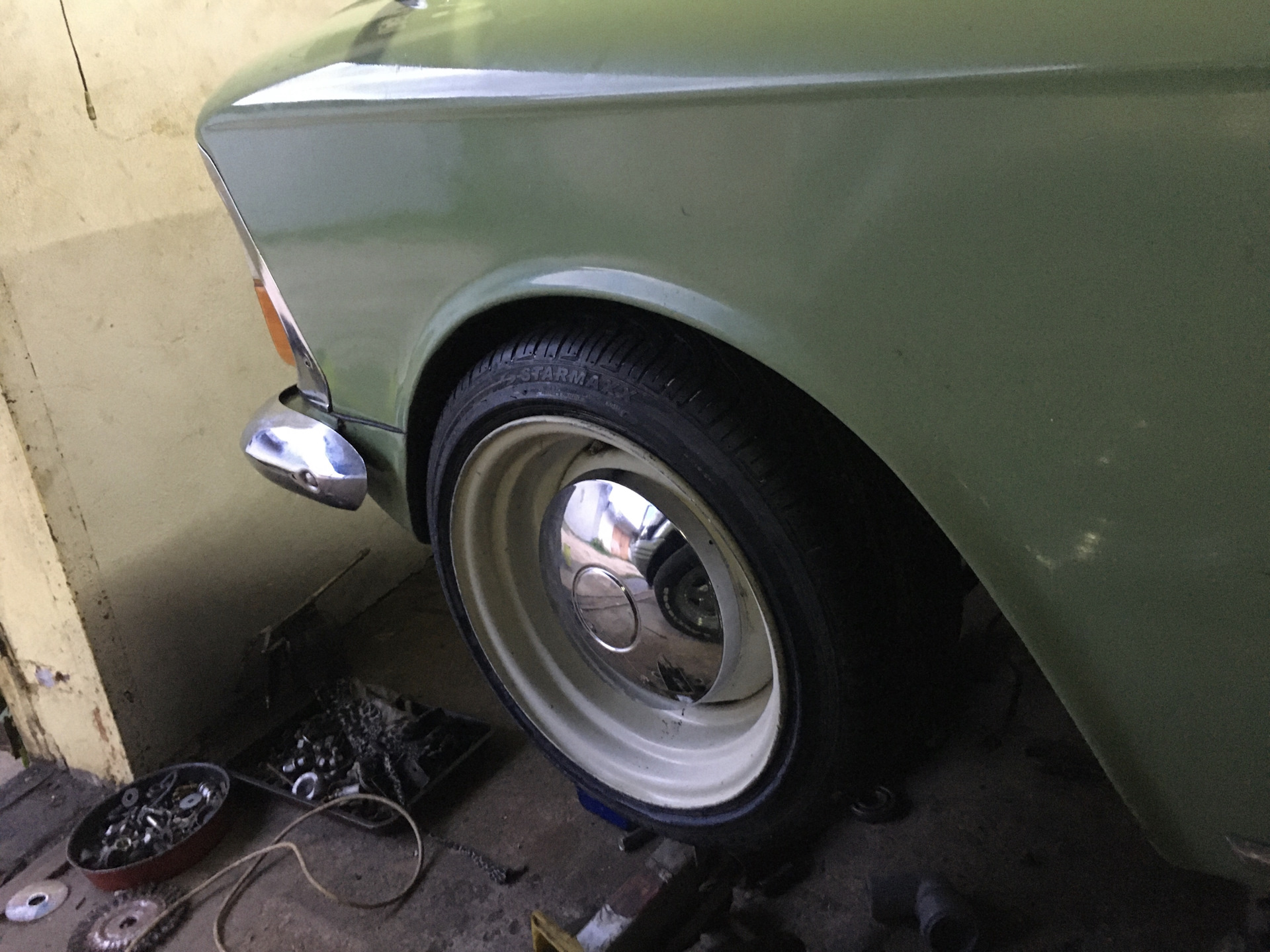 Москвич на колёсах. Самодельная подвеска почти собрана. — ИЖ Москвич ...