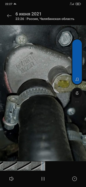 Удаление крана печки, радиатор от Lancer X. Нет антифризу в салоне ...