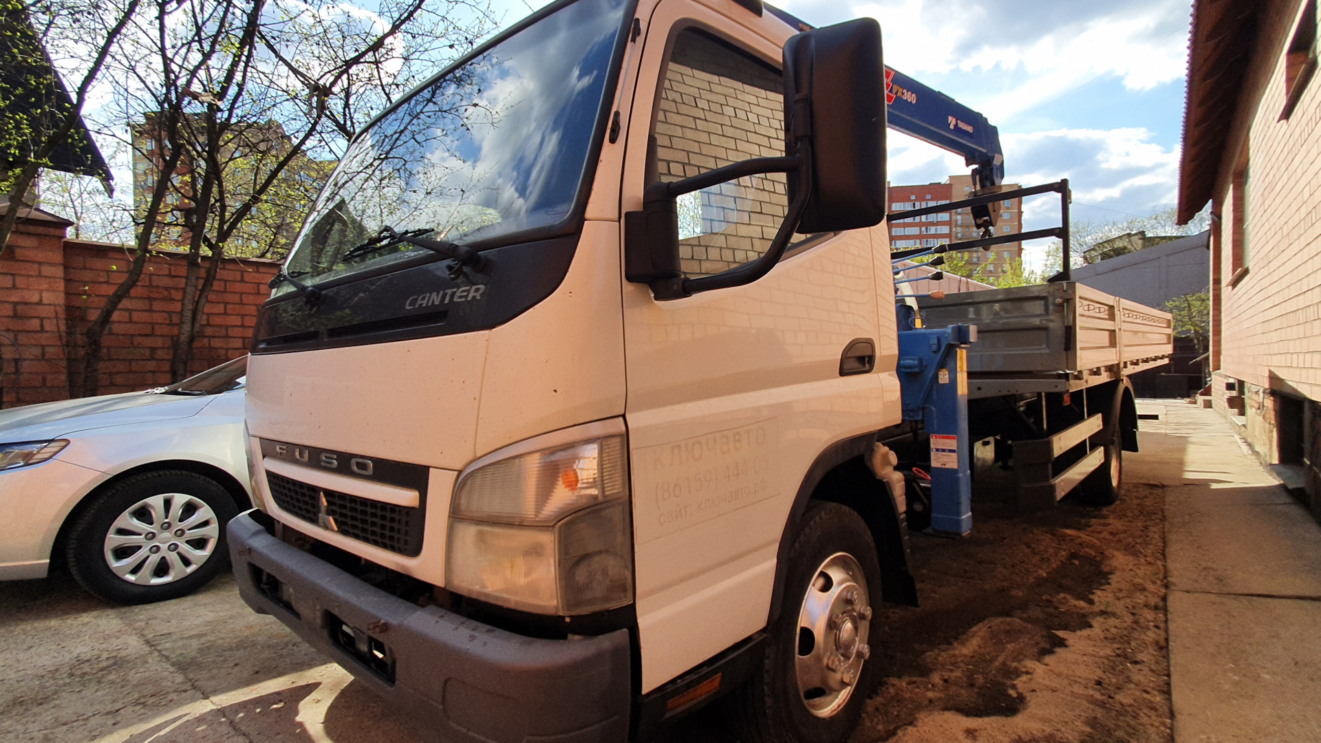 mitsubishi fuso canter Манипулятор | Манипулятор на DRIVE2