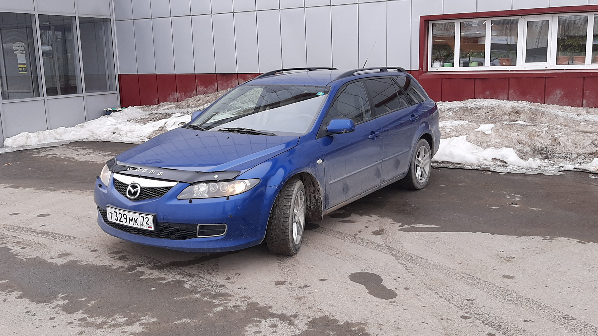 Mazda 6 (1G) GG 2.3 бензиновый 2005 | Синий вагон 2.3 на DRIVE2