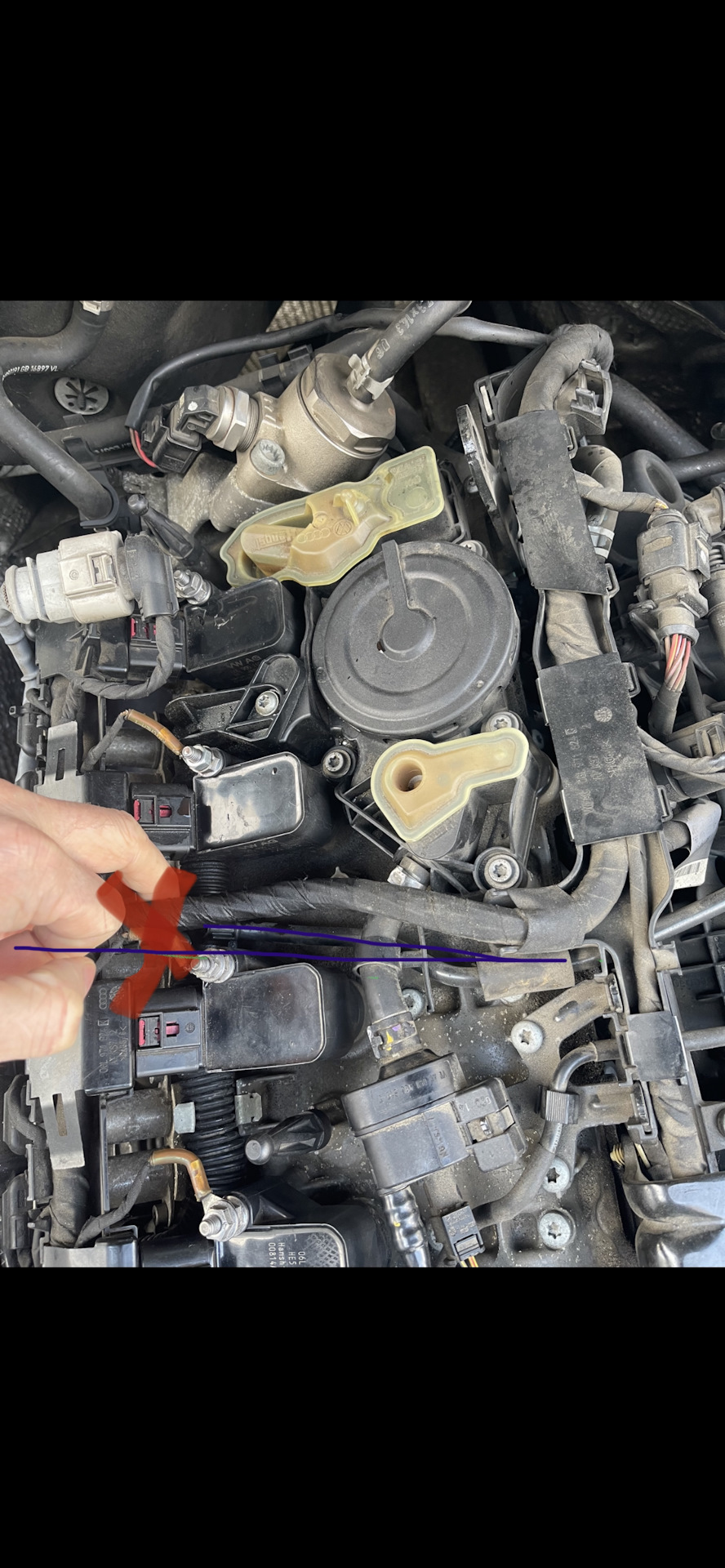 Лопнул патрубок антифриза — Audi Q5 (1G), 2 л, 2015 года | своими ...