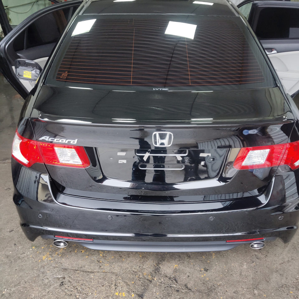 уже отполированная) — Honda Accord (8G)