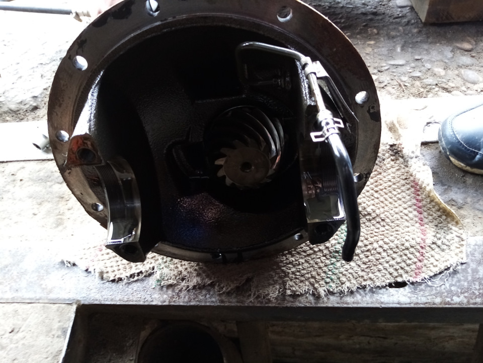 Задний редуктор паджеро спорт 2