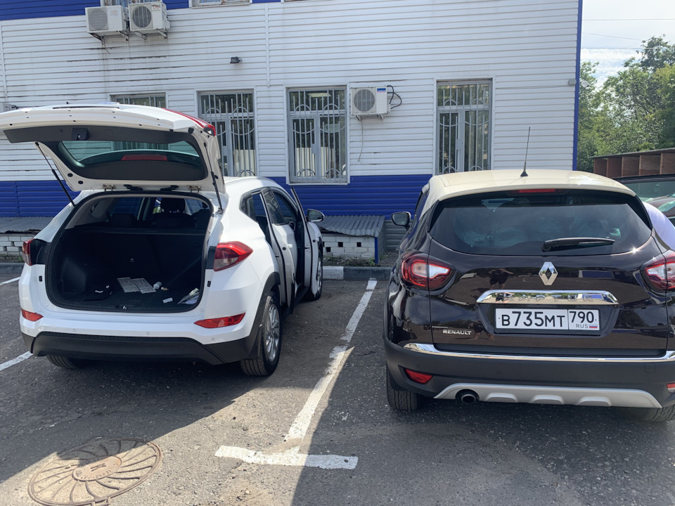 Каптюр уехал, Tucson приехал — Renault Kaptur (2016), 1,6 л, 2018 года ...
