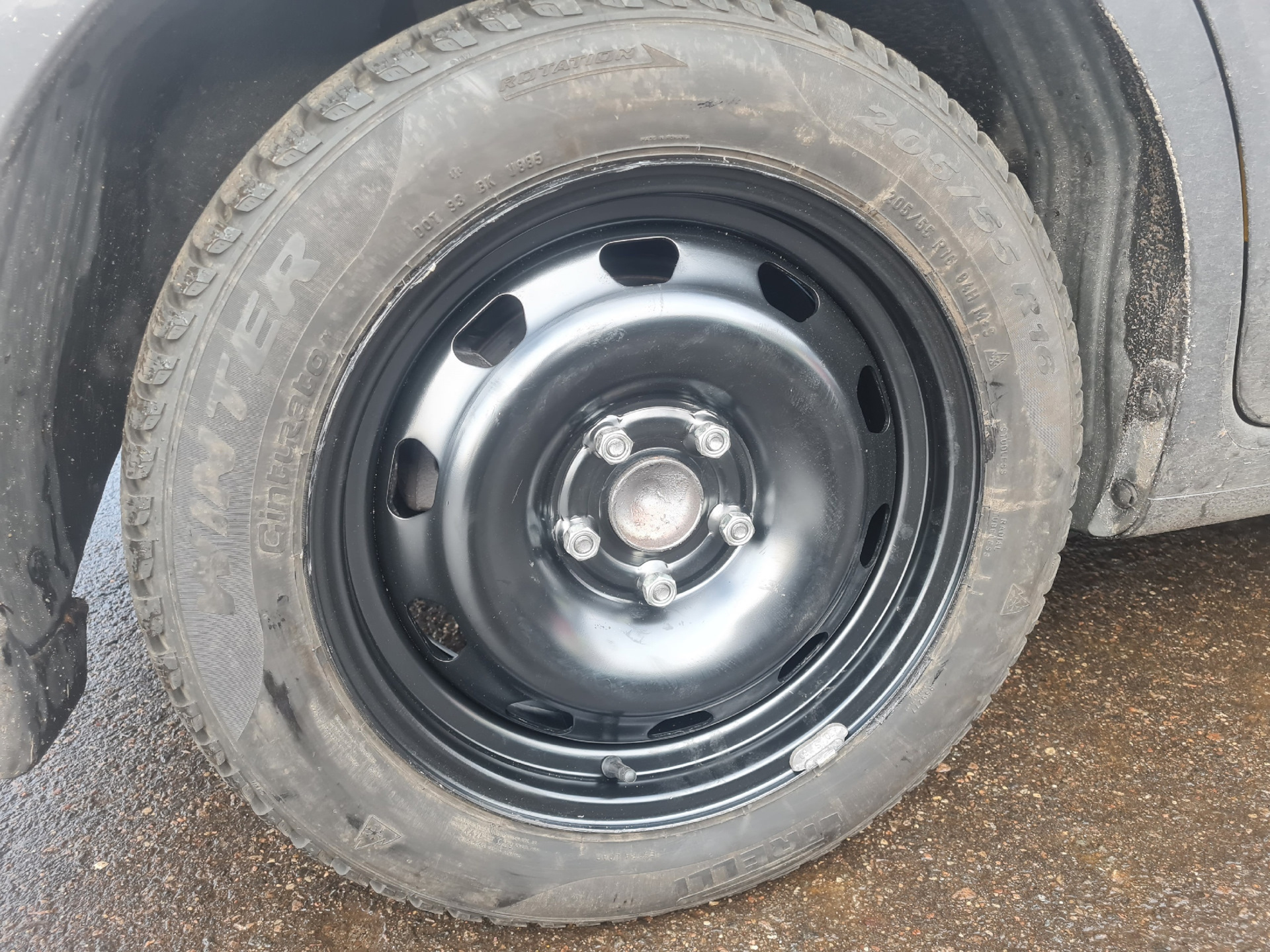 Покупка комплекта штампованных дисков — Nissan Tiida (2G), 1,6 л, 2015 ...