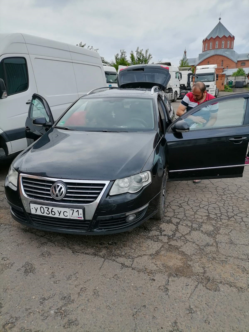 2.-Меняем место прописки авто.07.06.21. — Volkswagen Passat Variant (B6), 2  л, 2009 года | покупка машины | DRIVE2