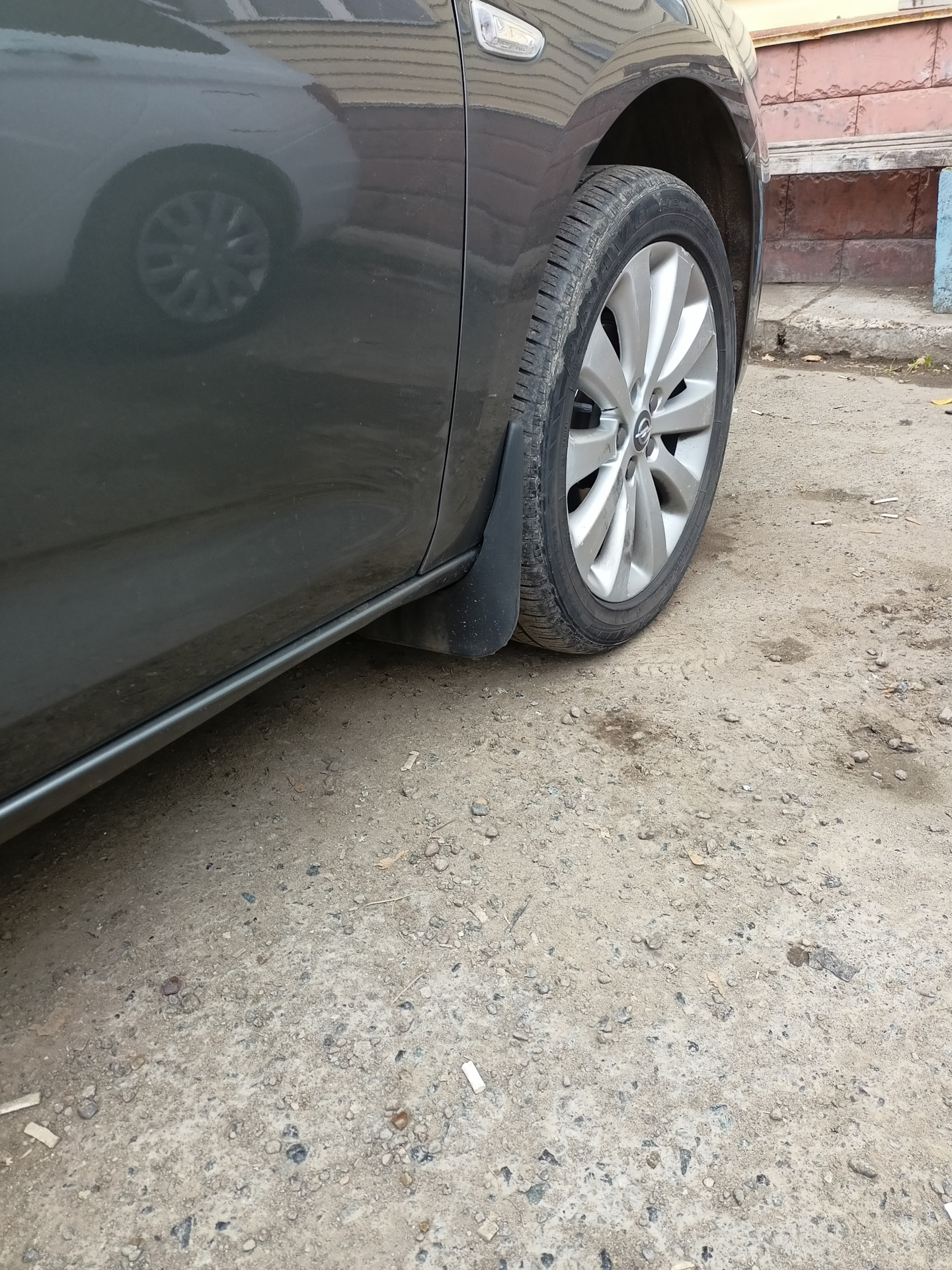 Брызговики. — Opel Astra K, 1,4 л, 2018 года | своими руками | DRIVE2