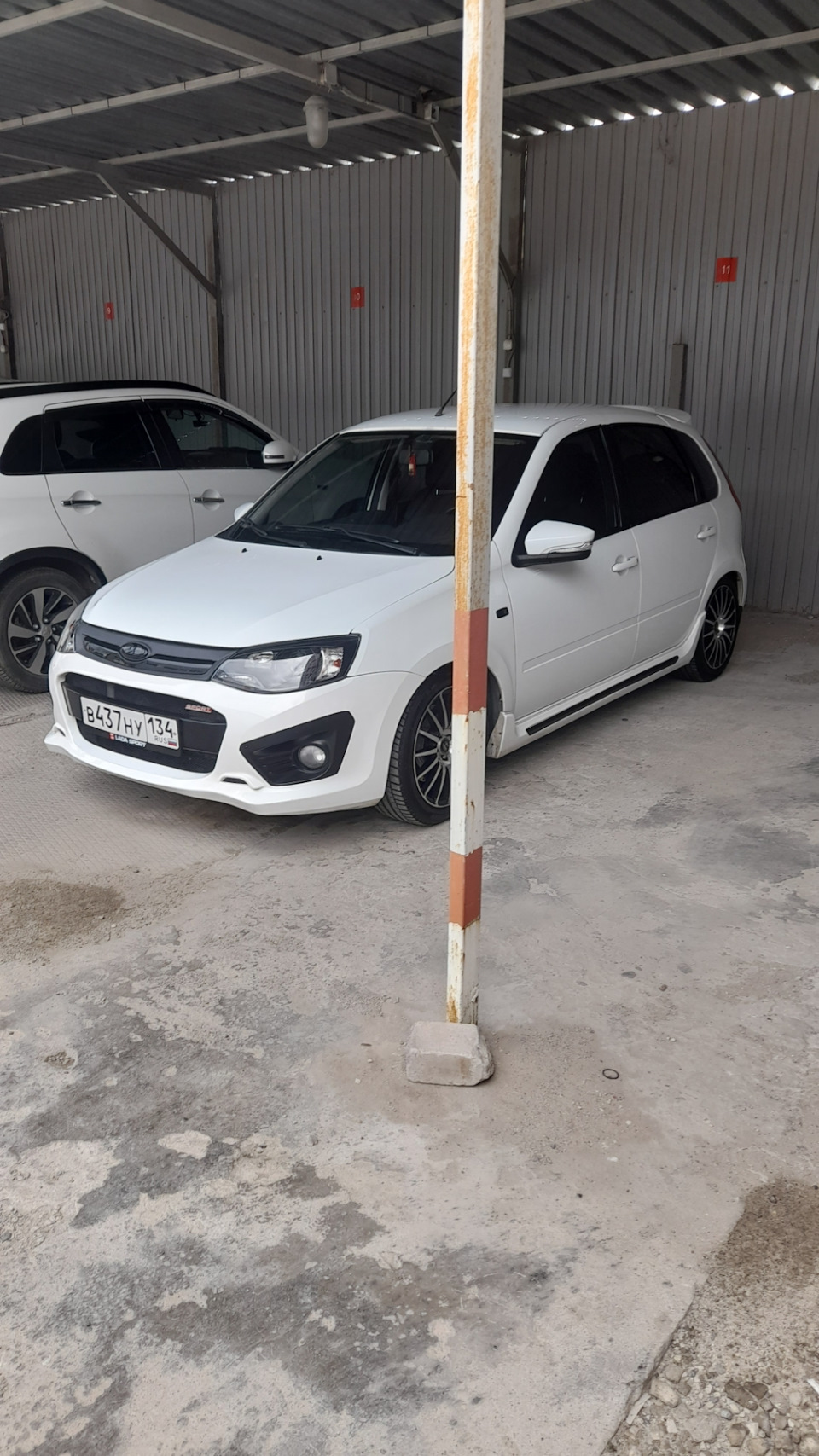 Демпфер на рулевую рейку, наконечники. — Lada Калина Спорт (2G), 1,6 л ...