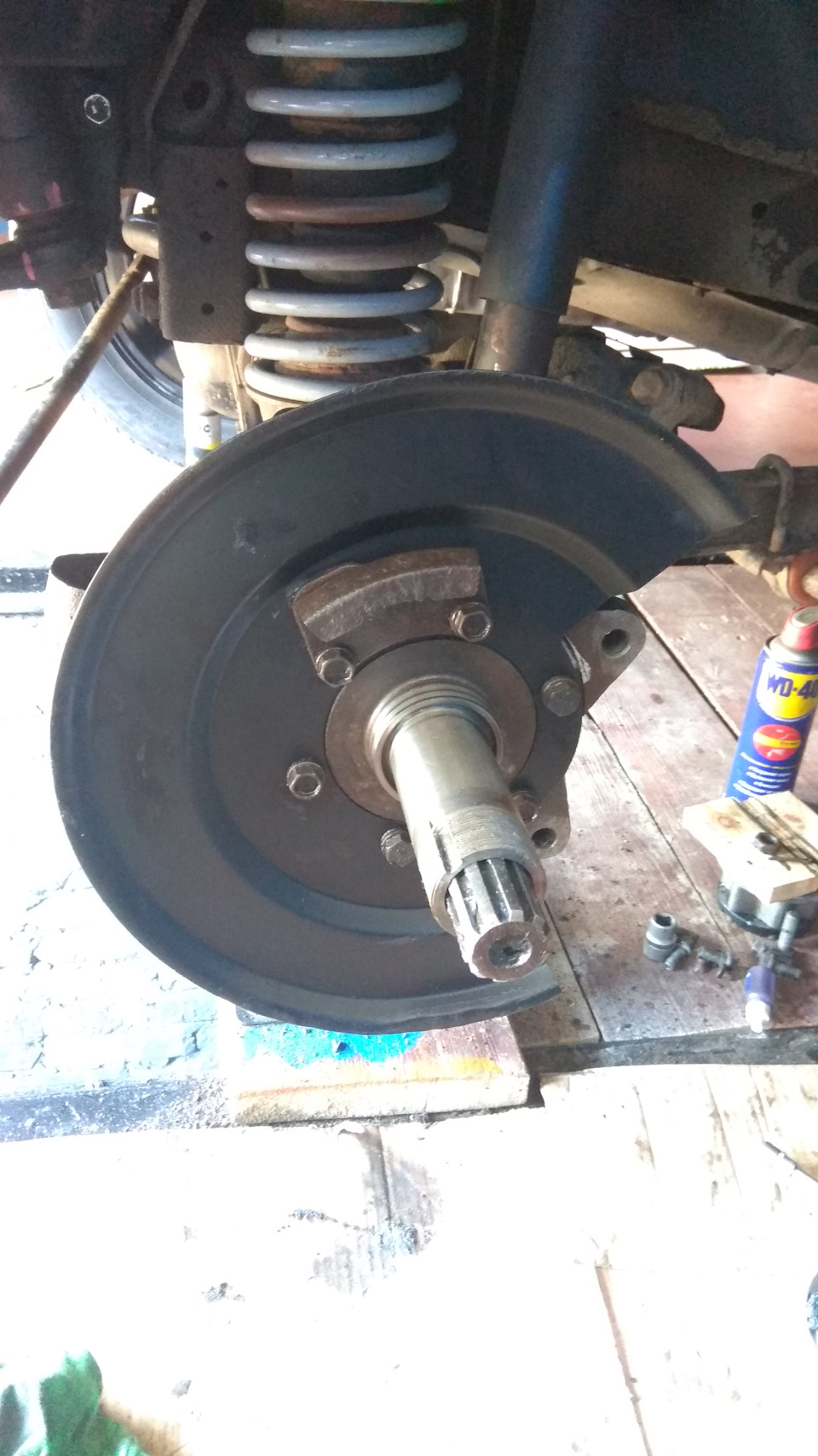 Изменение кастора +8° — УАЗ Patriot, 2,7 л, 2017 года | своими руками ...