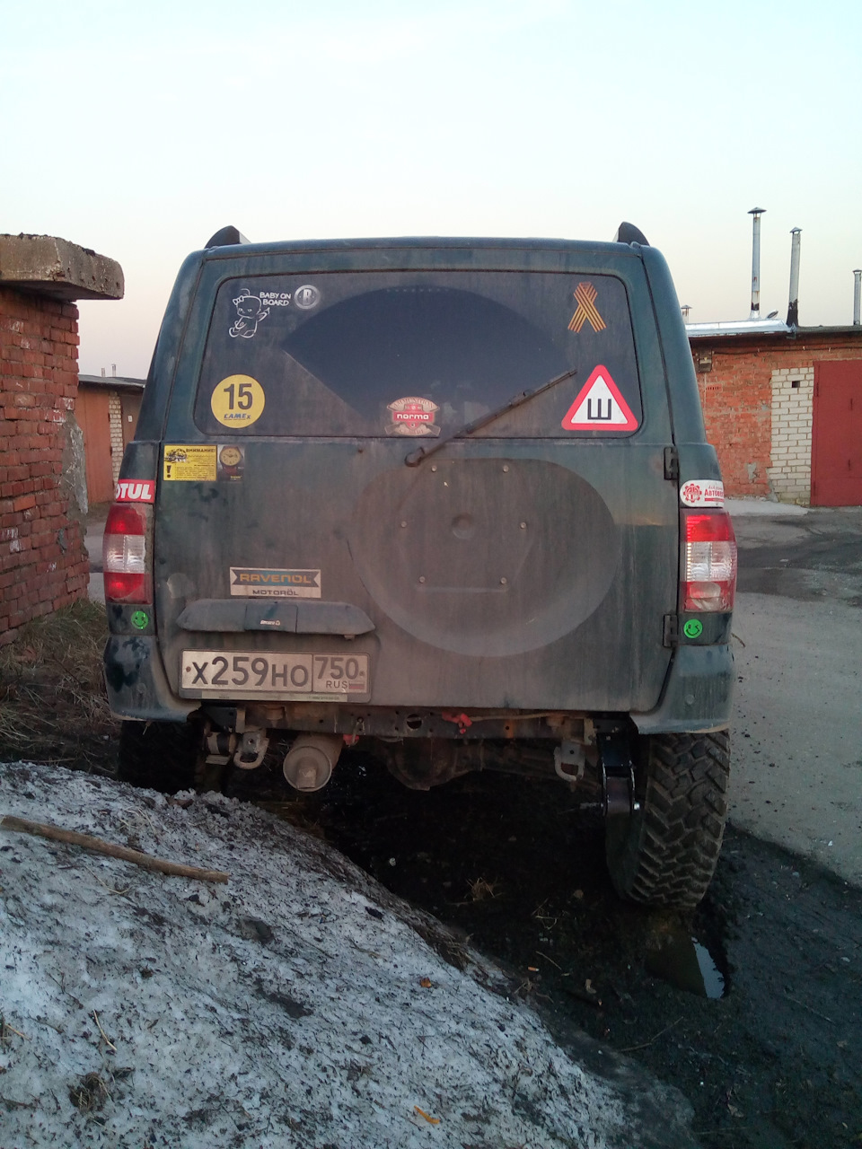 Фото в бортжурнале УАЗ Patriot