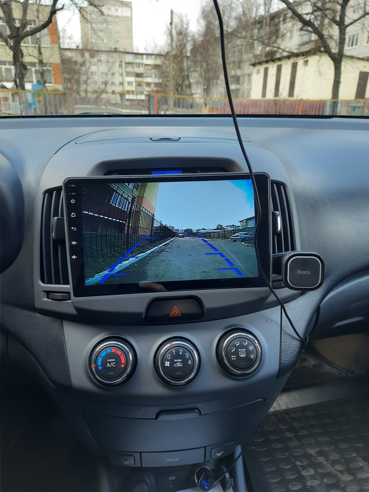 Установка камеры заднего вида elantra — Hyundai Elantra (4G), 1,6 л ...