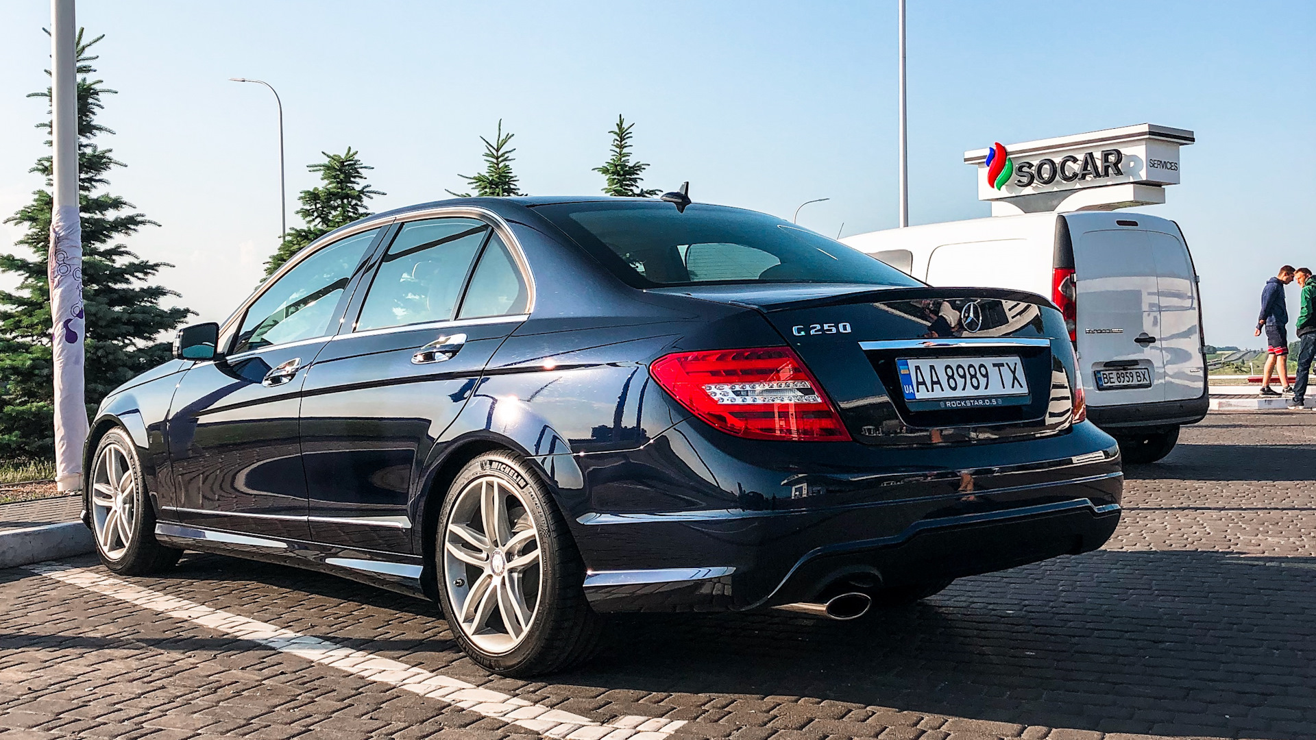 Mercedes-Benz C-class (W204) 1.8 бензиновый 2013 | •Тёмная Ночь• на DRIVE2