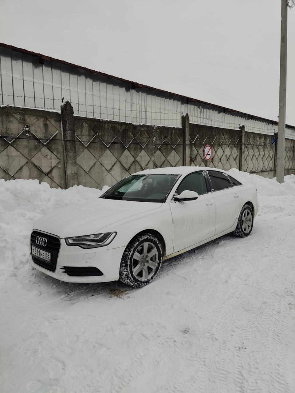 Зима и вариатор — Audi A6 (C7), 2 л, 2011 года | наблюдение | DRIVE2