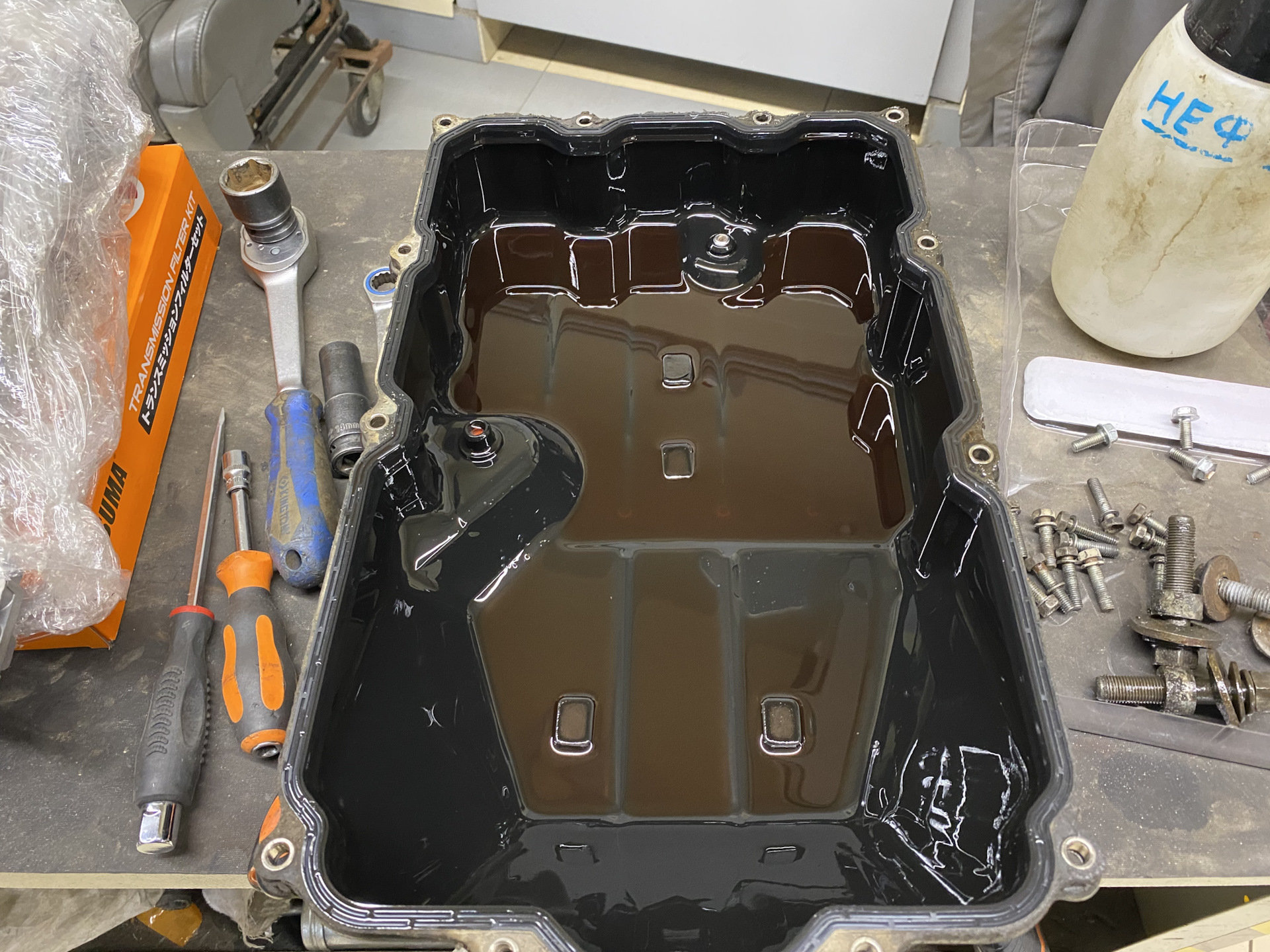 Установка модернизированного гидроблока АКПП (от SSergienko) на Land ...