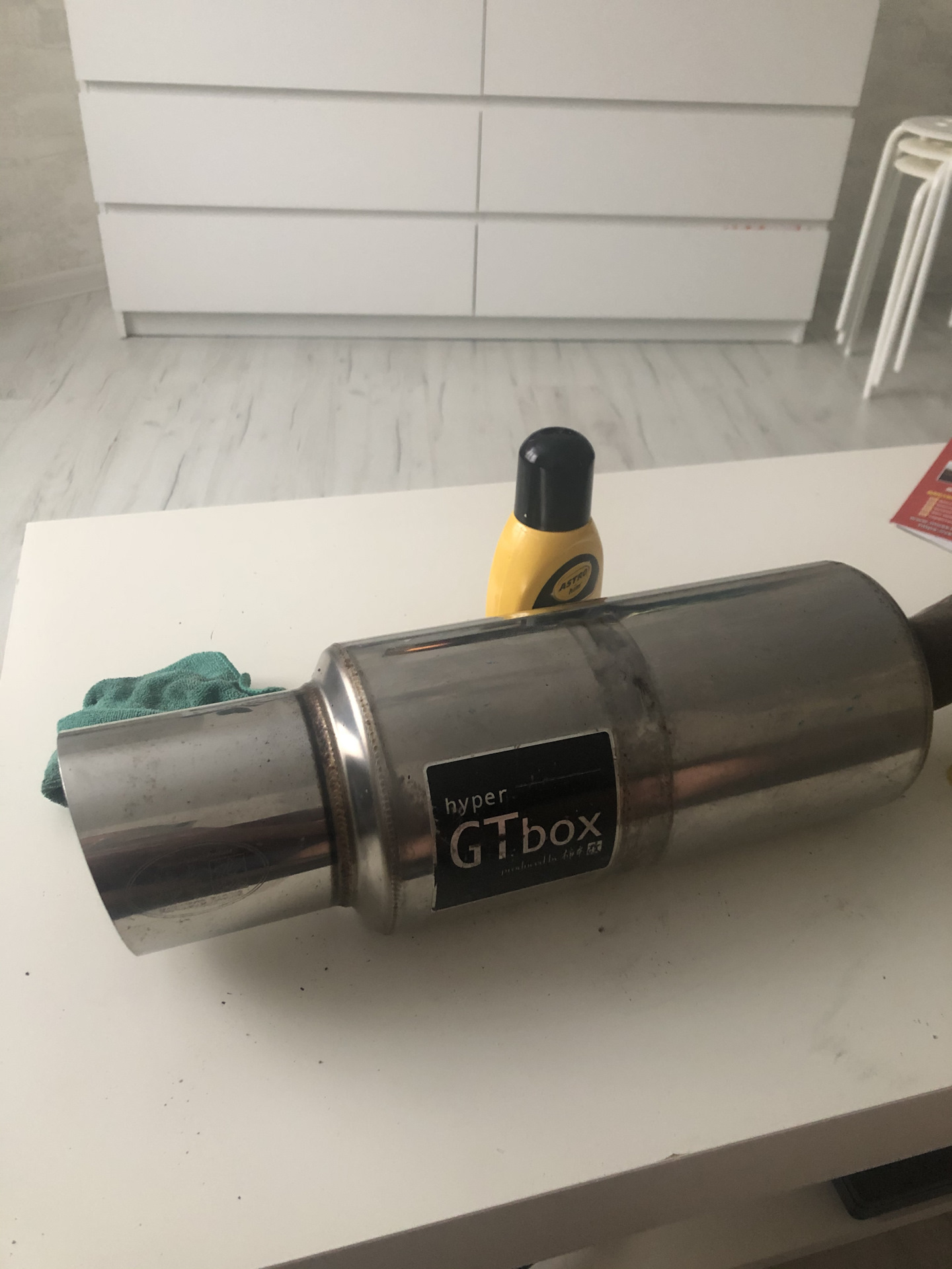 Глушитель Kikimoto GTbox — Honda Insight (2G), 1,5 л., 2013 года ...