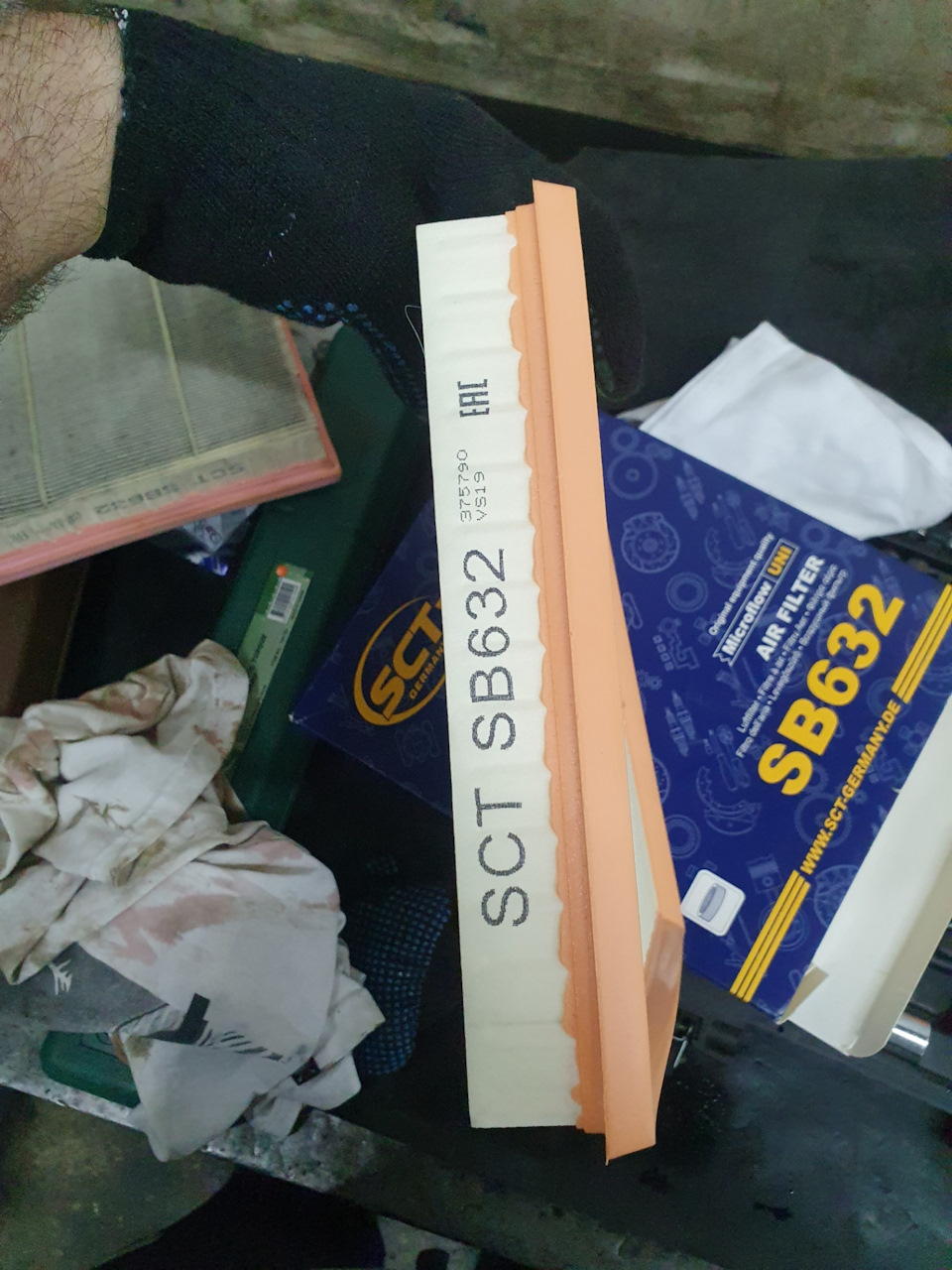 Фото в бортжурнале Opel Astra H. Запчасти на фото: SB632