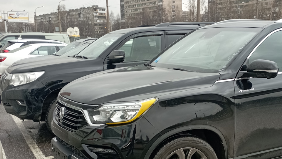 Амортизаторы капота — SsangYong Rexton (4G), 2,2 л, 2018 года | своими ...