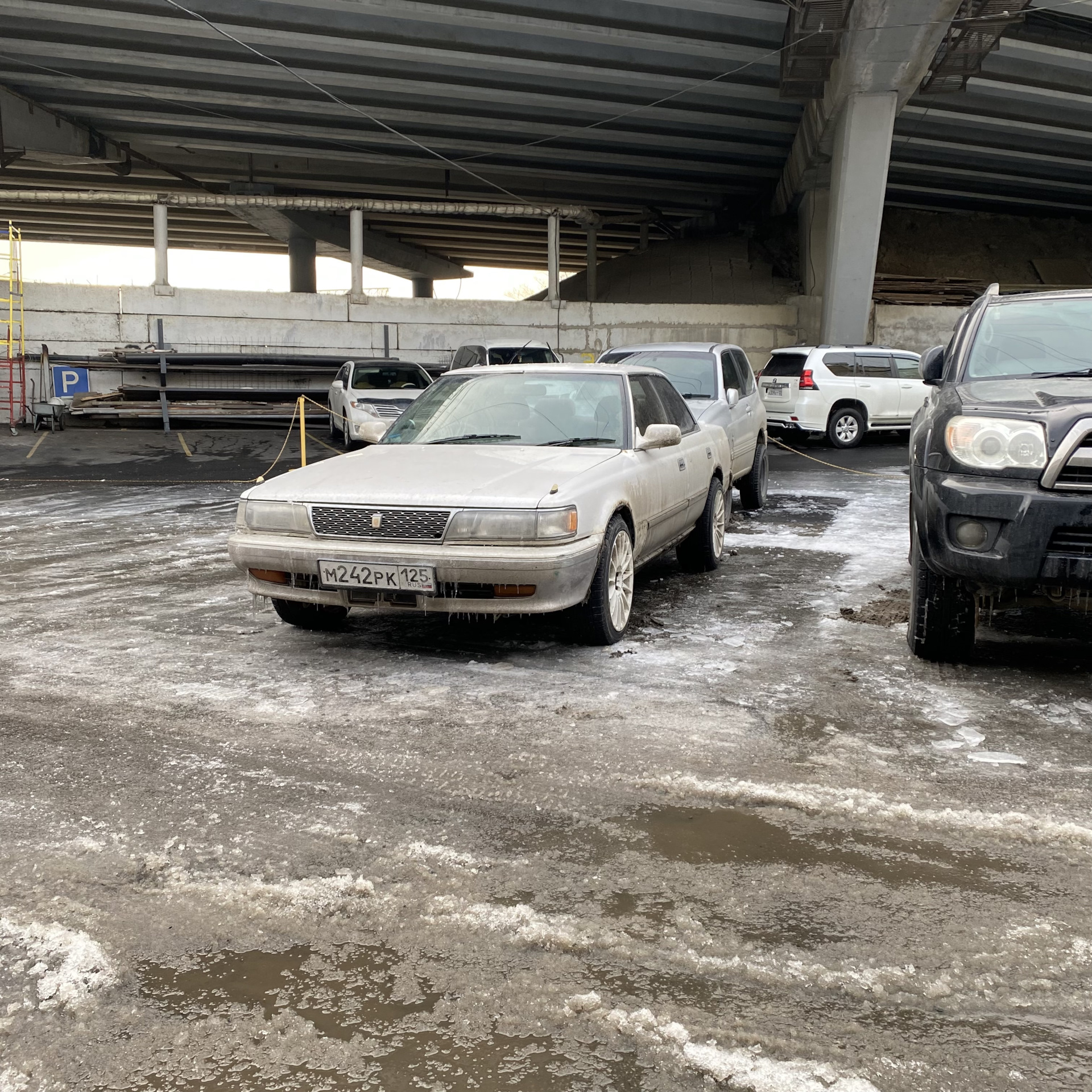 ГИБДД, первый снег(дождь, лёд) и по мелочи — Toyota Chaser (80), 2 л, 1989  года | другое | DRIVE2