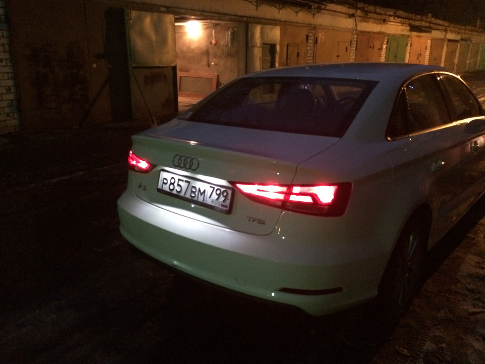 Диодные фонари — Audi A3 Sedan (8V), 1,4 л, 2014 года | тюнинг | DRIVE2